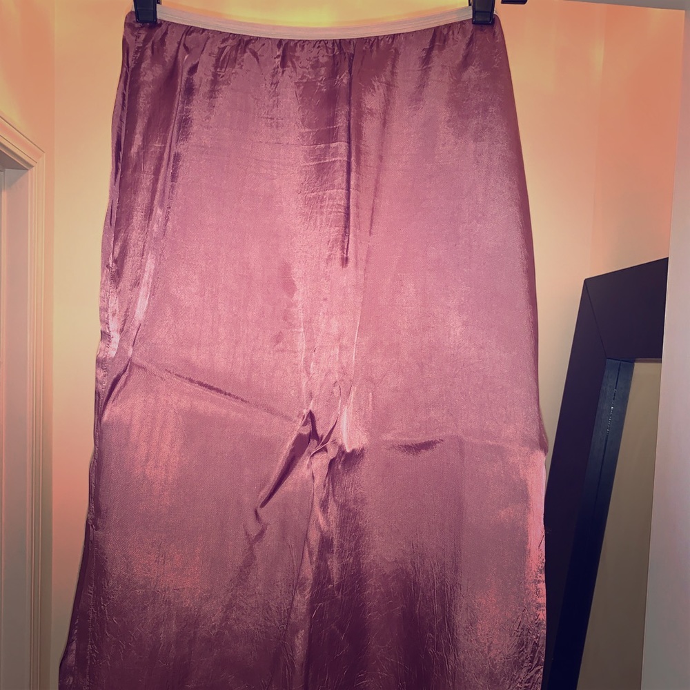 DKNY silk skirt